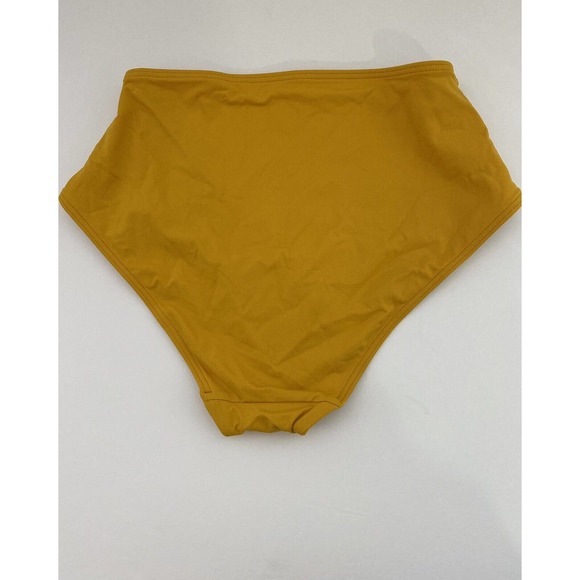 NWT Everlane ReNew Womens High Rise‎ Hipster Bikini Bottoms Size XXS Yellow - Picture 5 of 7